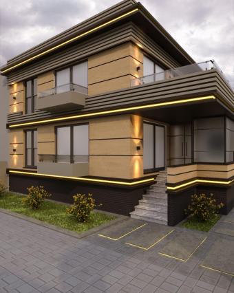 Villa Dış Cephe Tasarımı